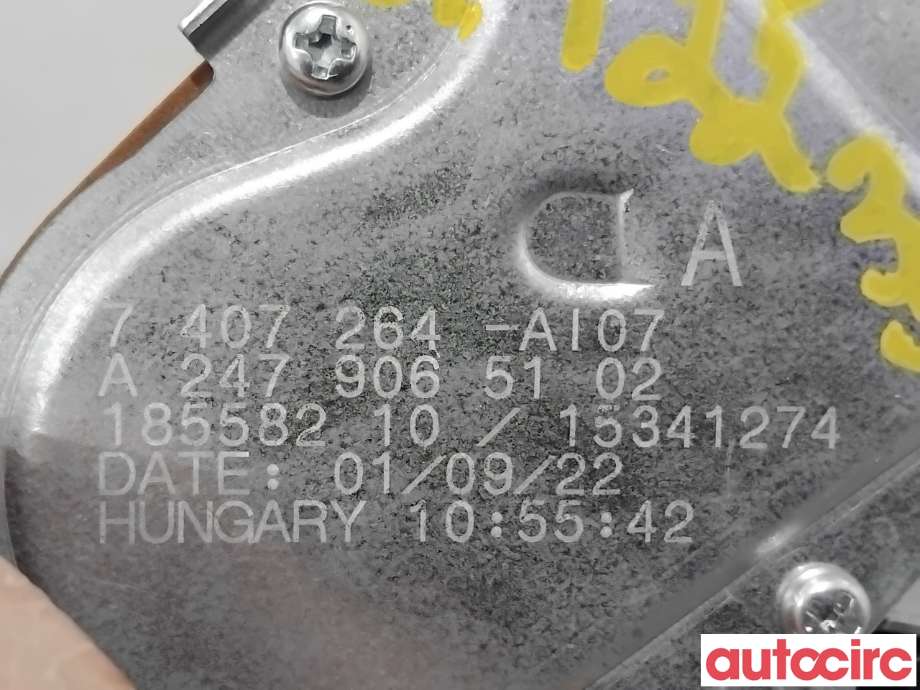 Viskermotor bakrute til Mercedes EQA 2021-->>  (MERCEDES|A2479065102|7407264)