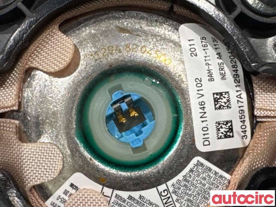 Airbag rattpute til Peugeot 3008 2009-2016 (Type I)  (PEUGEOT|4112PF|CA351370ZE|96845302ZE)