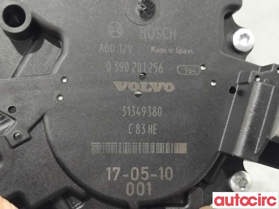 Viskermotor bakrute til Volvo V90 / V90 CC / S90 2016-->>  (VOLVO|31349380|0390201256)