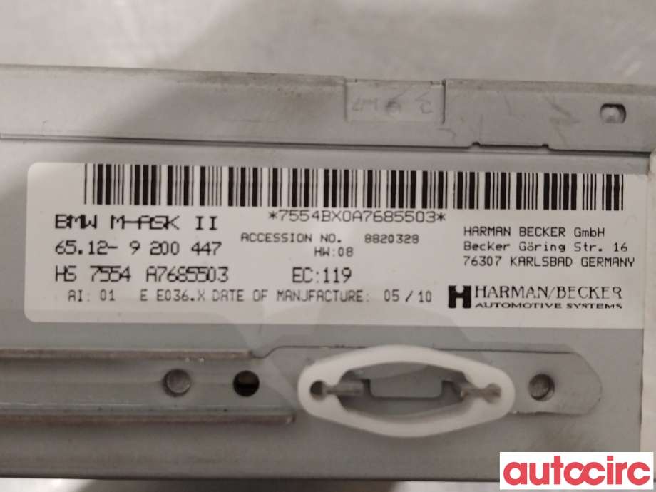 Bilstereo diverse til BMW 3-Serie 2005-2011 (E90/E91/E92/E93) (E90/E91/E92/E93) (BMW|65129119847|65129200447)