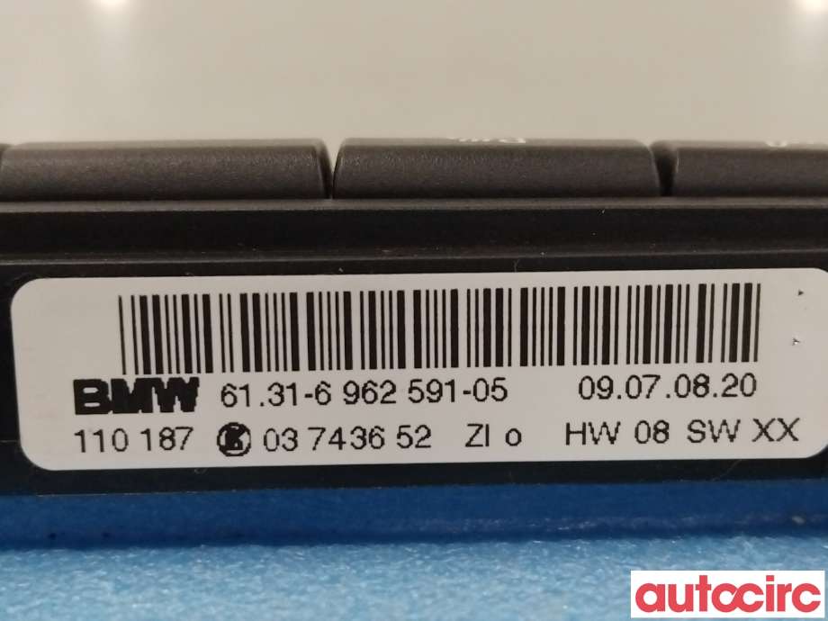 Bryter setevarme til BMW 3-Serie 2005-2011 (E90/E91/E92/E93) (E90/E91/E92/E93) (BMW|61319123756|61316962591)