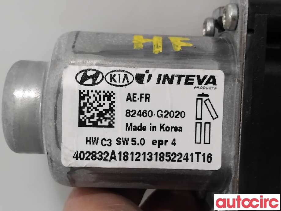 Ruteheis høyre foran til Hyundai Ioniq Electric 2019-->> (Fase 2)  (HYUNDAI|82460G2020|402832A|82460-G2020)