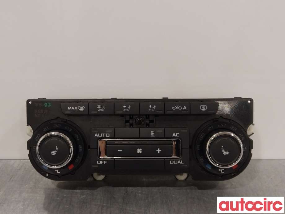 Varmeapparat betjening til Škoda Superb, 2008-2015 (Type II)  (SKODA|3T0907044AJ)