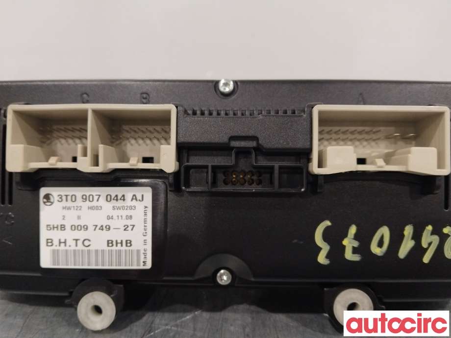 Varmeapparat betjening til Škoda Superb 2008-2015 (Type II)  (SKODA|3T0907044AJ)