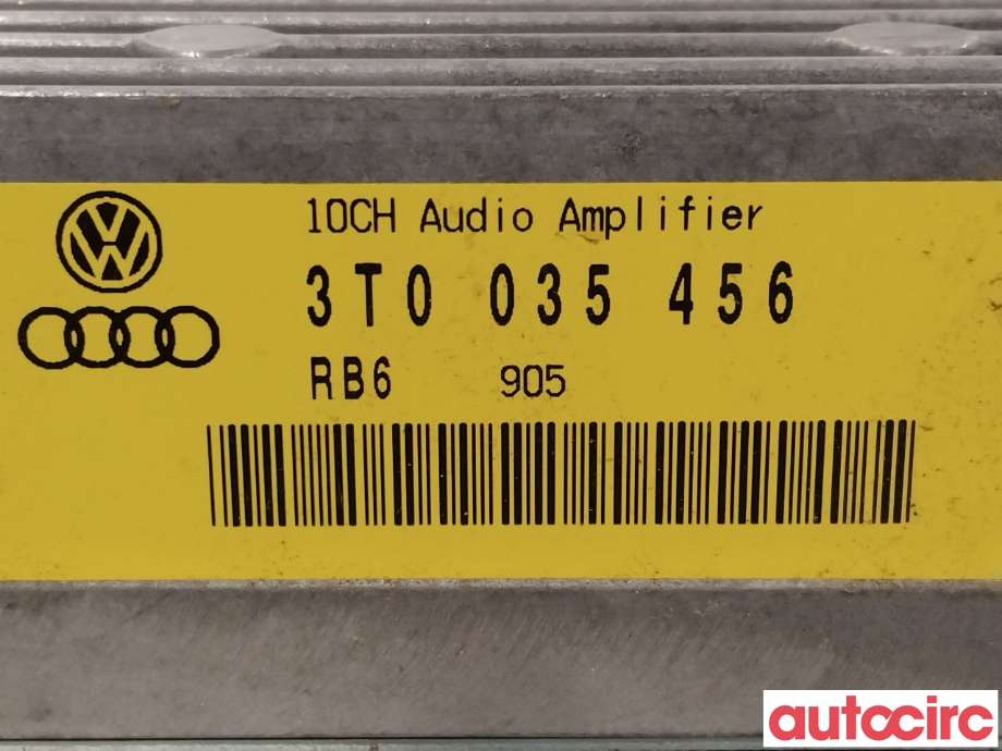 Bilstereo forsterker til Škoda Superb 2008-2015 (Type II) (SKODA|3T0035456)