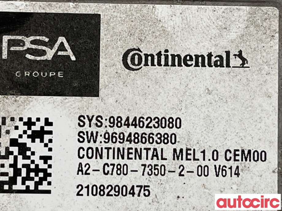 Motor elbil foran til Citroën C4, Spacetourer 2019-->>  (CITROEN|1673214880|ZKX)