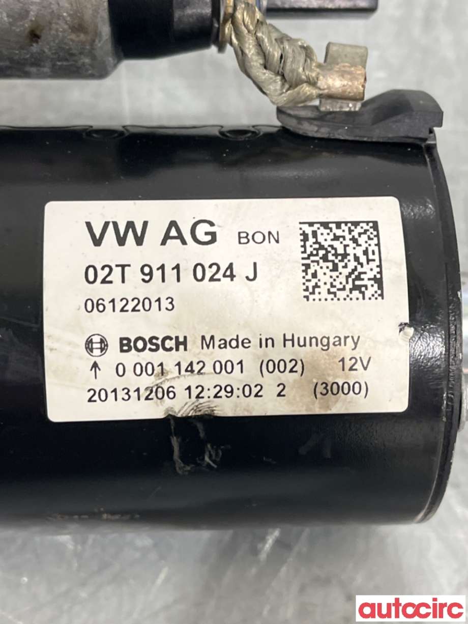 Starter til VW Polo 2014-2017 (Type V, Fase 2)  (VOLKSWAGEN|02T911024J|)