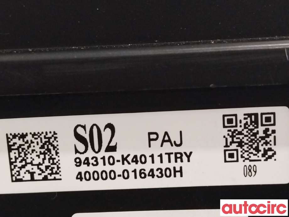 Instrumentpanel til Hyundai Kona 2017-2021 (Type I, Fase 1)  (HYUNDAI|94310K4011TRY)