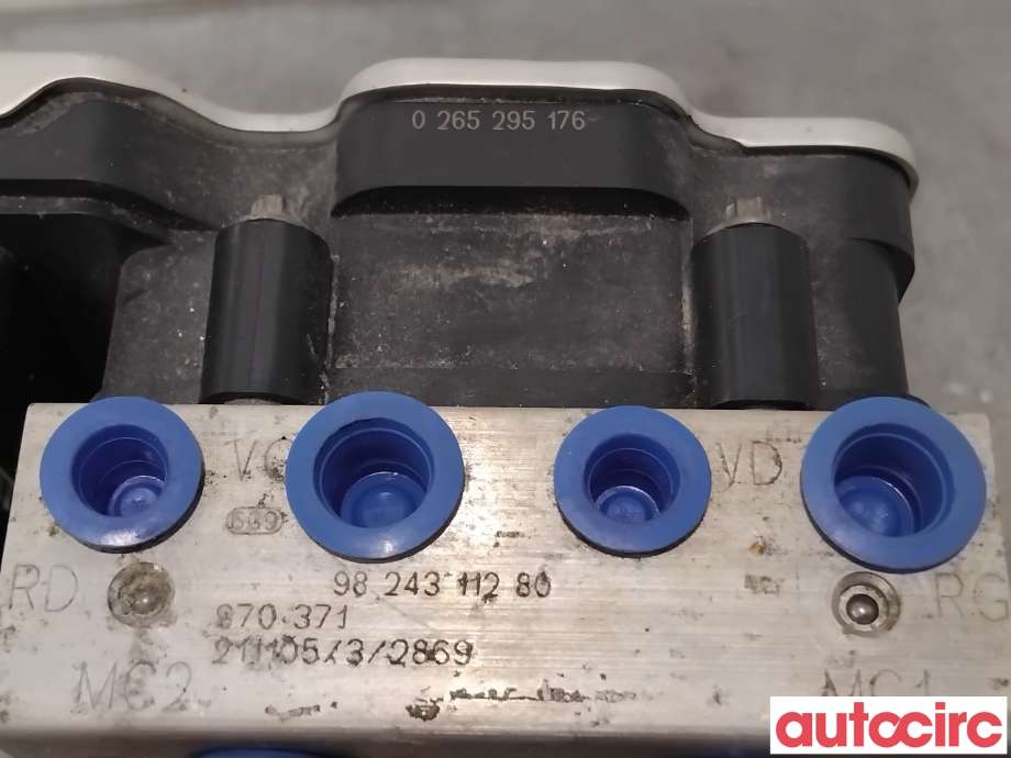 ABS sentral til Citroën C4, Spacetourer 2019-->>  (CITROEN|1682869880|0265295176|9824311280)