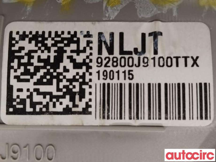 Taklyspanel til Hyundai Kona 2017-2021 (Type I, Fase 1)  (HYUNDAI|92800J9100TTX)