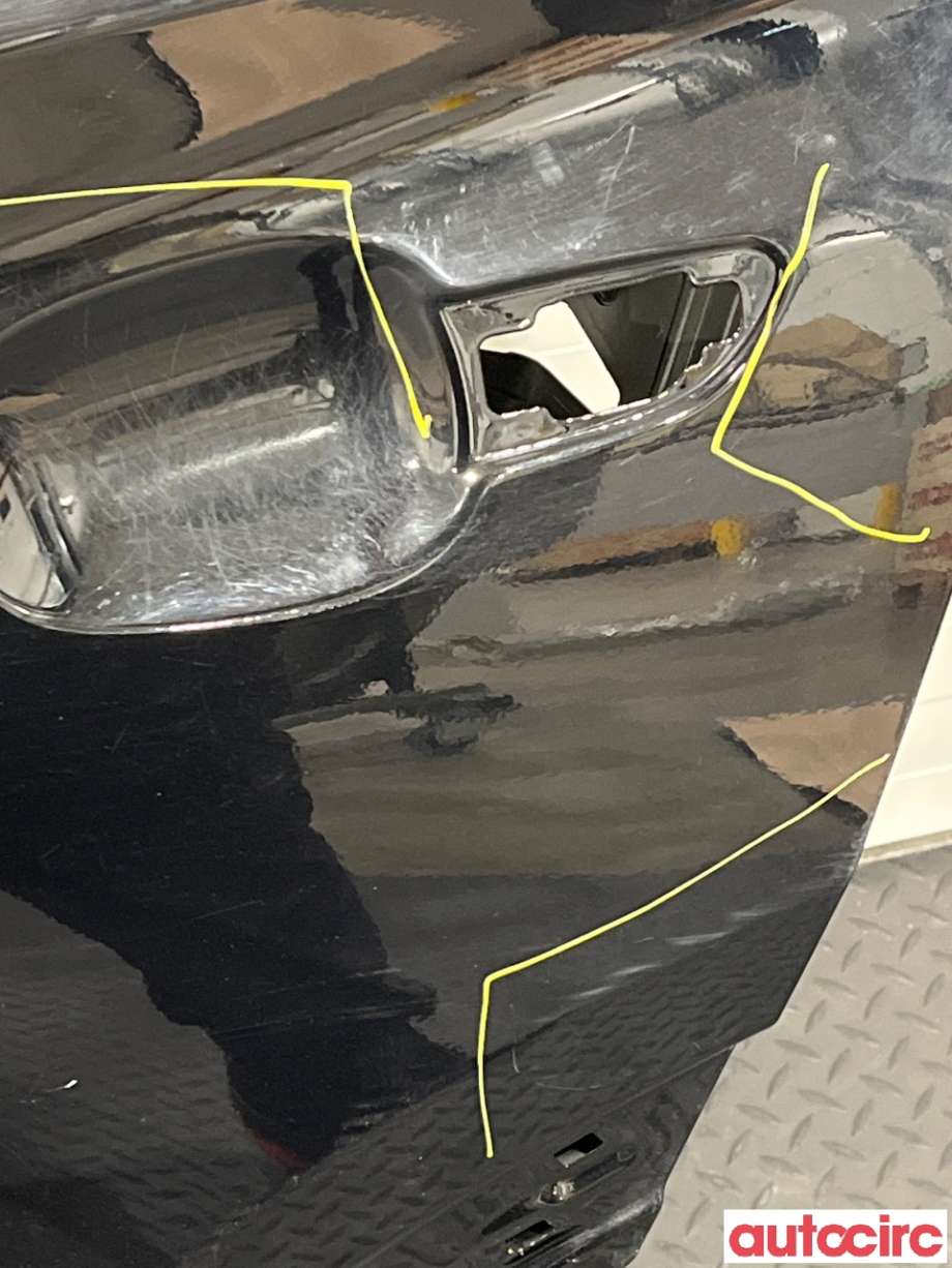 Dør venstre bak til Hyundai Tucson 2015-2020  (HYUNDAI|77003D7000|77003D3000)