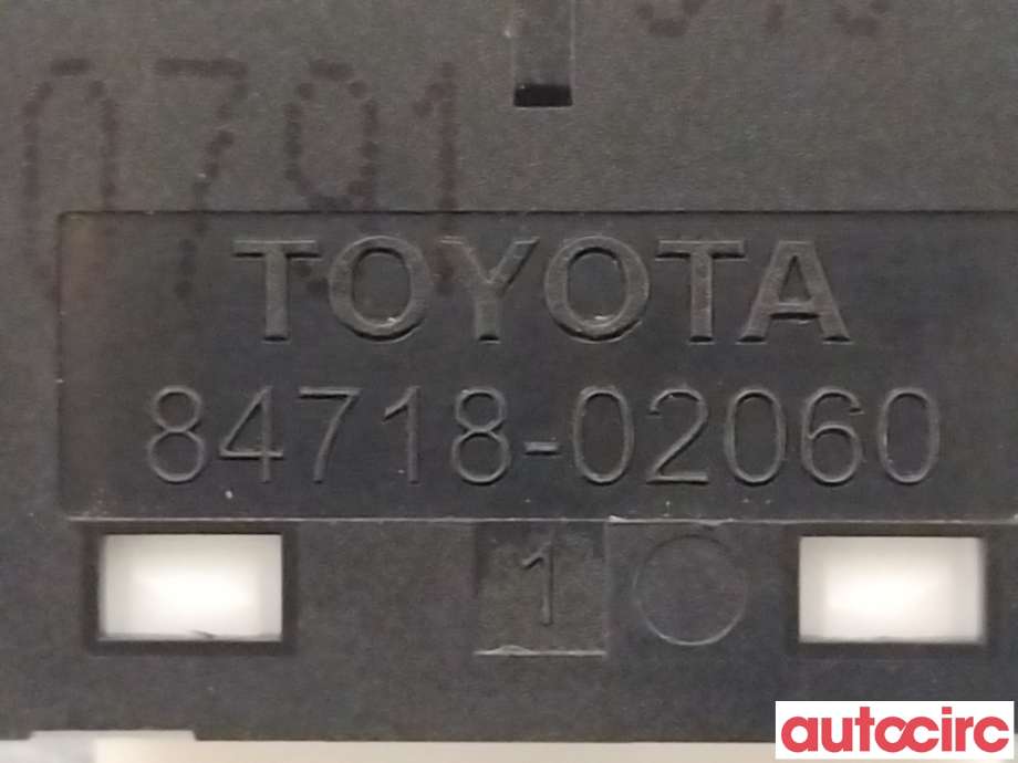 Bryter elektrisk håndbrekk/parkbrems til Toyota Auris 2015-2019 (Type II, Fase 2)  (TOYOTA|8471802060||84718-02060)