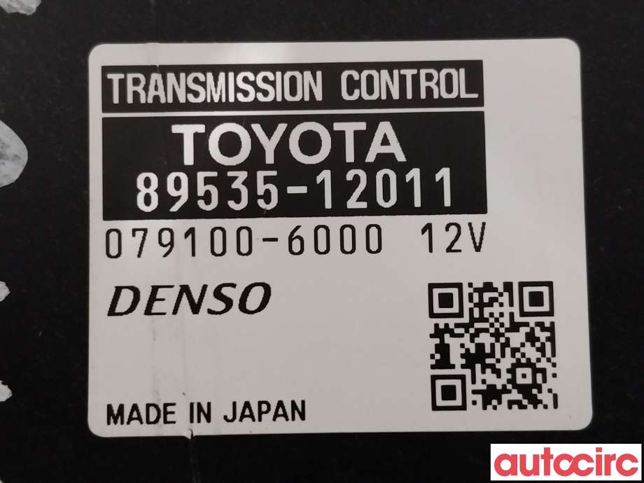 Styreenhet girkasse til Toyota Auris 2015-2019 (Type II, Fase 2)  (TOYOTA|8953512021||89535-12011)