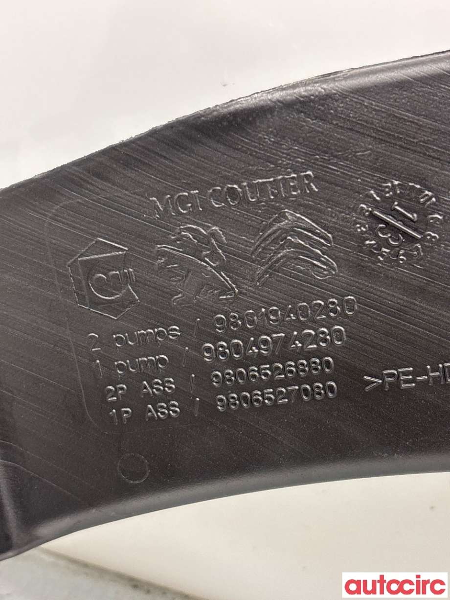 Spylertank til Peugeot 308 2013-2021 (Type II)  (PEUGEOT|9806526880||9801940280)