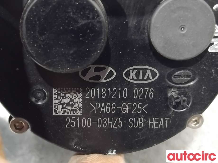 Sirkulasjonspumpe til Hyundai Ioniq Electric 2019-->> (Fase 2)  (HYUNDAI|2511003HZ0||25100-03HZ5)
