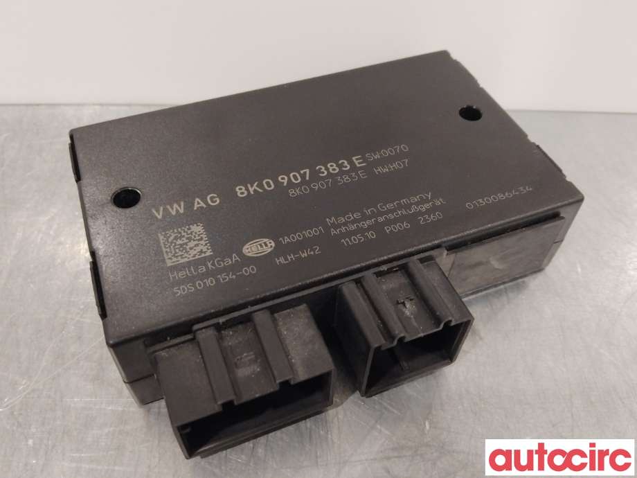 Styreenhet hengerfeste til Audi A4 2007-2014 (Type IV) (B8) (B8) (AUDI|8K0907383E)