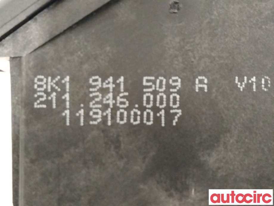 Bryter nødblink til Audi A4 2007-2014 (Type IV) (B8) (B8) (AUDI|8K1941509A)