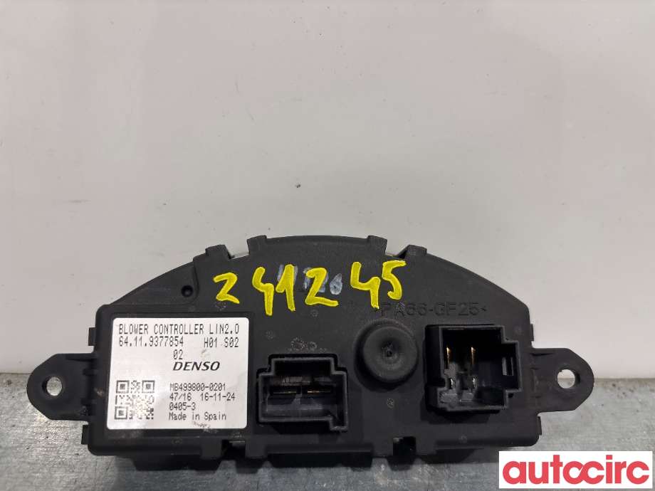 Varmeapparat motstand til BMW i3 2013-2022  (BMW|64119377854|64117952061)