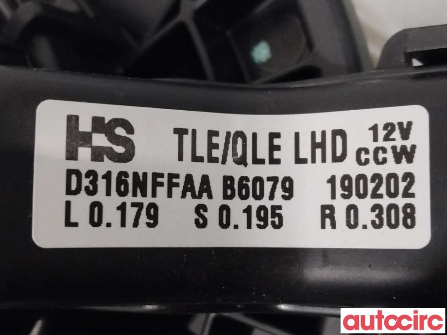 Varmeapparat motor til Hyundai Tucson 2015-2020 (HYUNDAI|97113D7000|D316NFFAAB6079)