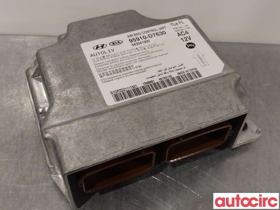 Airbag elektronikk til Hyundai Tucson 2015-2020  (HYUNDAI|95910D7630)
