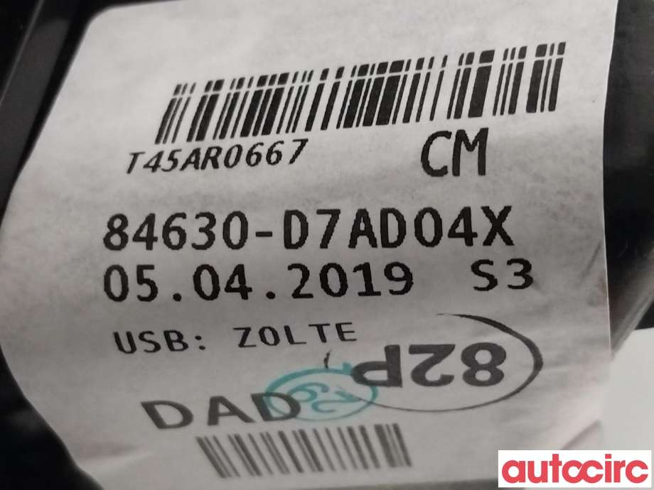 Diverse deler til Hyundai Tucson 2015-2020  (HYUNDAI|84631D7AA04X|84630D7AD0A4X)