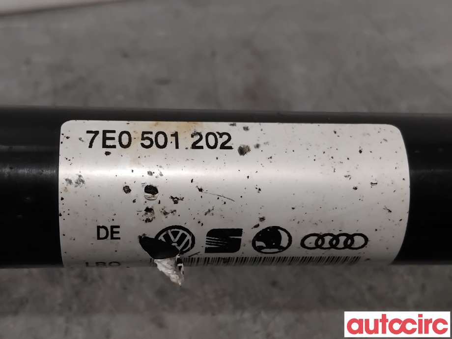 Drivaksel høyre bak til VW Transporter / Caravelle 2015-2019 (T6) (T6) (VOLKSWAGEN|7E0501202X|7E0501202|7E0501202A)
