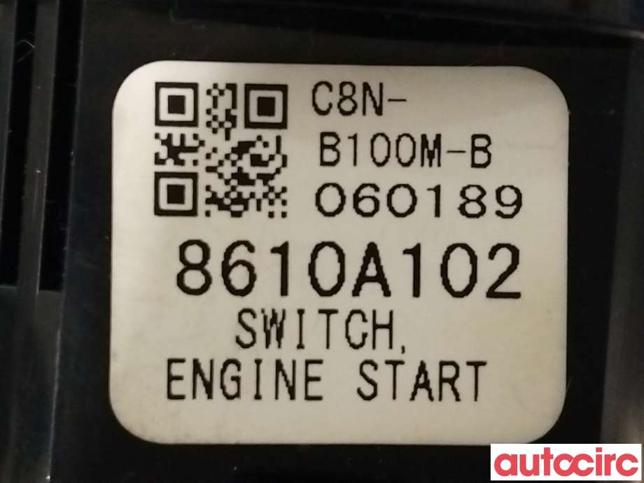 Bryter start/stopp til Peugeot 4008 2012-2017  (PEUGEOT|1608729980|8610A102)