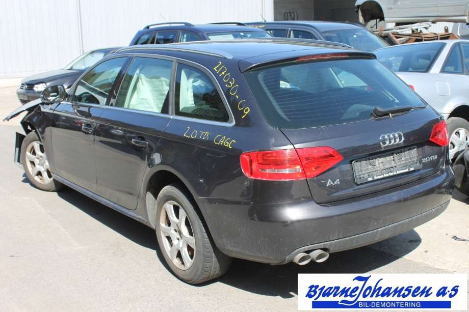 Audi A4 2007-2014 (Type IV) (B8) (B8), Motorkode: CAGC, Girkassekode: 
