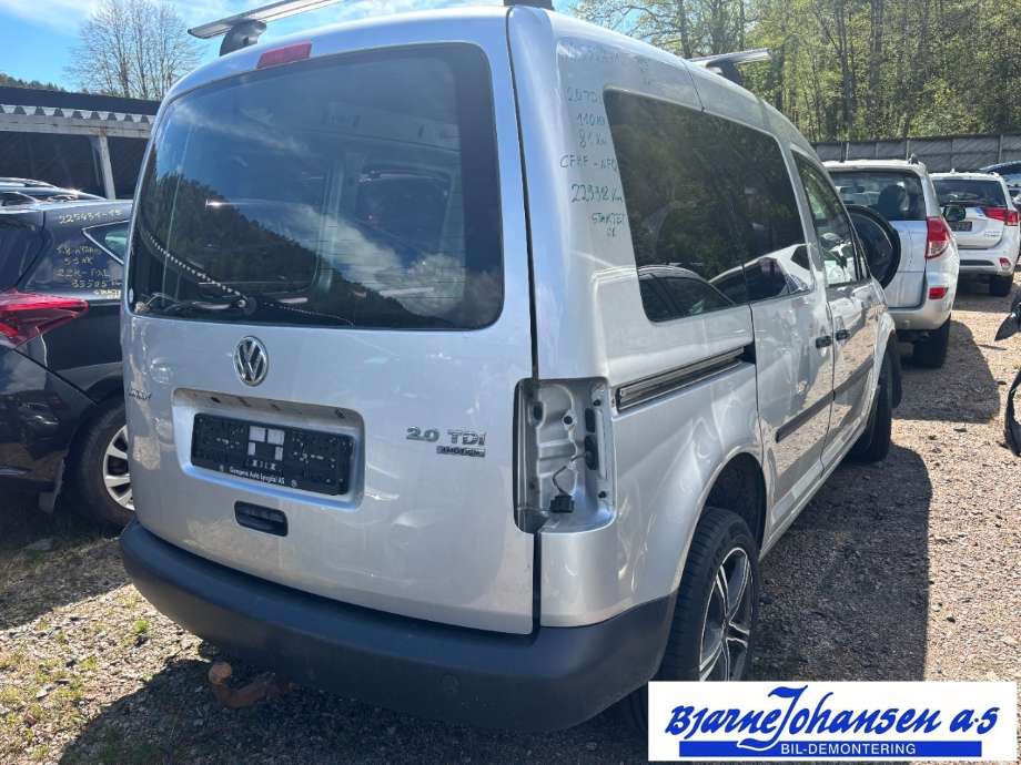 VW Caddy, 2010-2015 (Type III, Fase 2)  delebil , Motorkode: CFHF