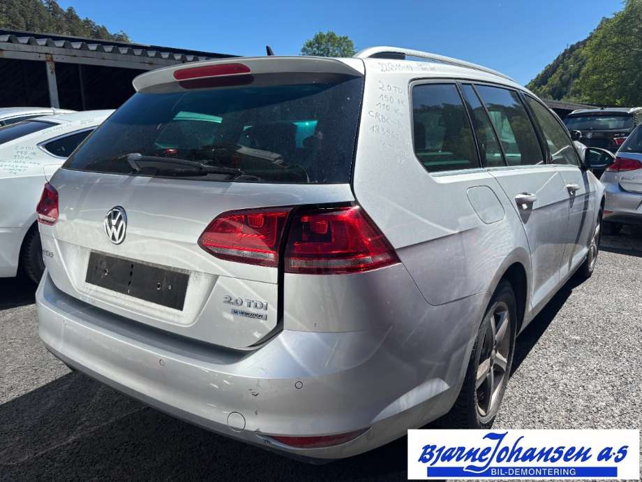 VW Golf VII, 2012-2017 (Fase 1)  delebil , Motorkode: CRBC