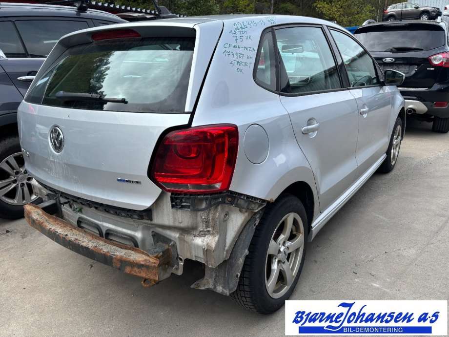 VW Polo 2009-2014 (Type V, Fase 1) , Motorkode: CFWA, Girkassekode: 