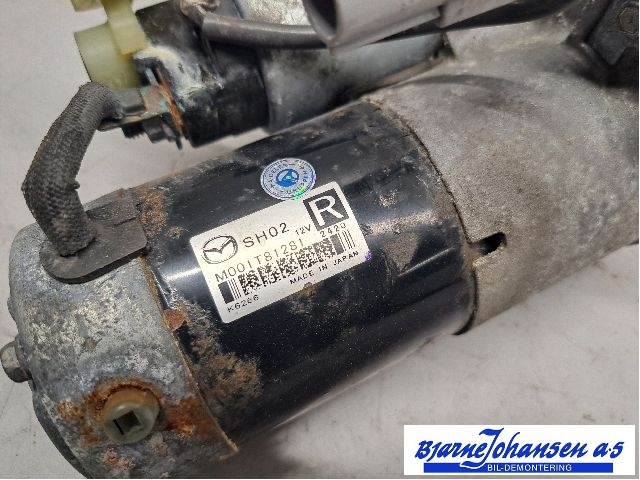 Starter diesel til Mazda CX-5 2012-2017 (Type I)  (MAZDA|SH0218400||M001T81281)