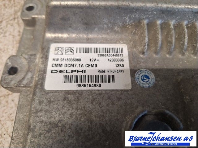 Styreenhet motor til Peugeot Expert 2016-->> (Type III)  (1659554880|)