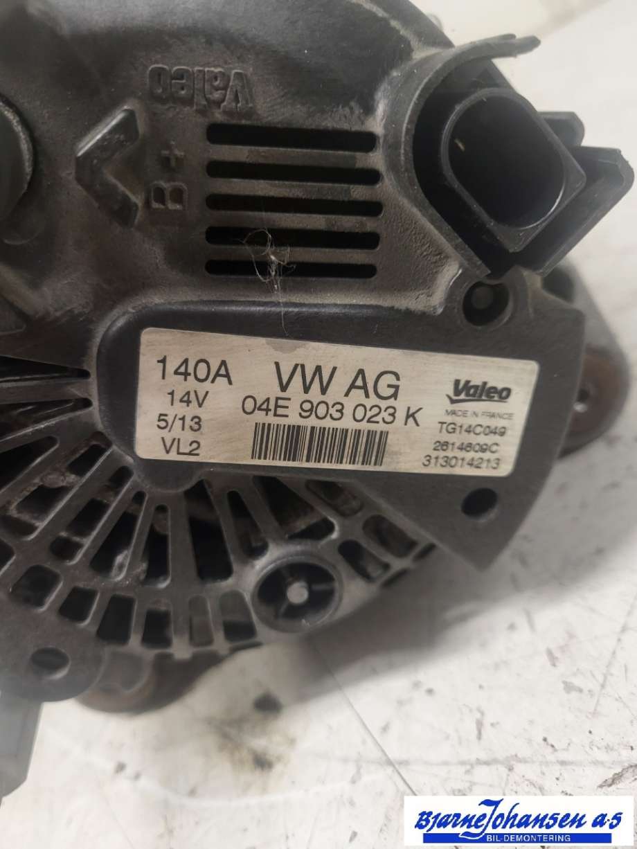 Dynamo til VW Golf VII 2012-2017 (Fase 1)  (VOLKSWAGEN|04E903023K|)