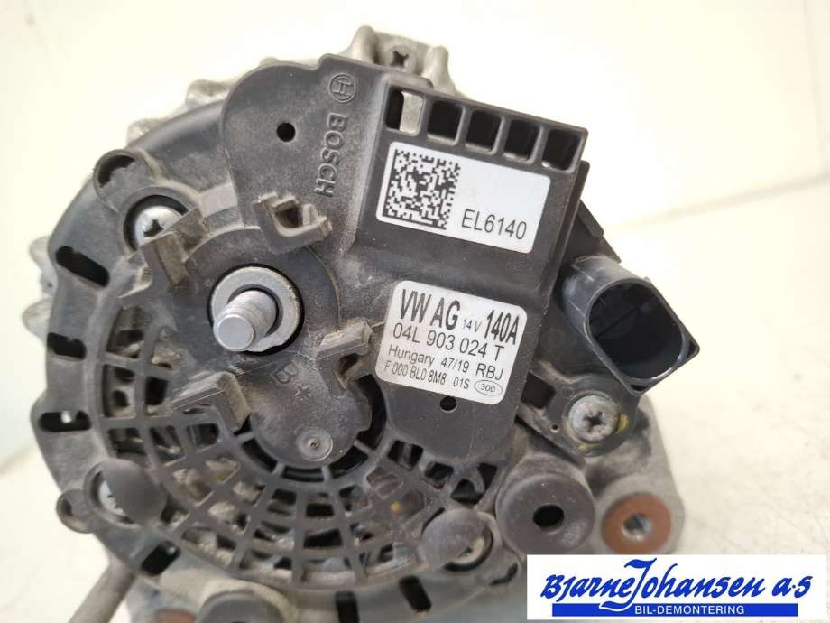 Dynamo til Škoda Octavia 2017-2020 (Type III, Fase 2) (SKODA|04L903024T|04L903021G)
