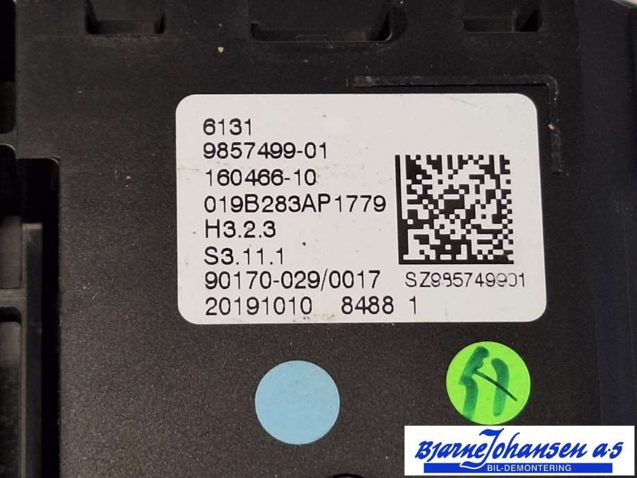 Girstang/girvelger automat til BMW 3-Serie 2018-->> (G20) (G20) (BMW|61315A7DFE3|61319857499|)