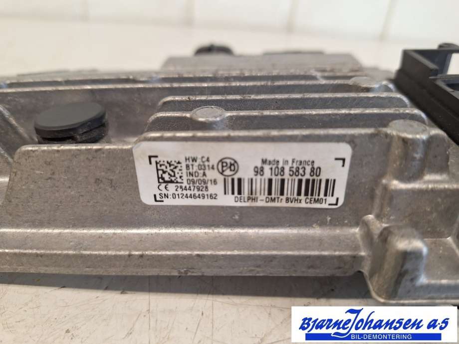 Styreenhet diverse til Peugeot 308 2013-2021 (Type II) (PEUGEOT|9810858380|98 108 583 80)