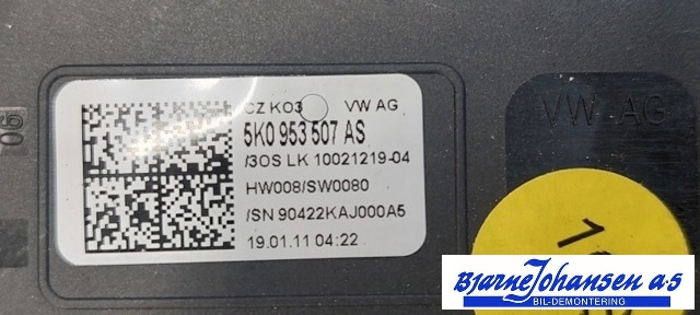 Bryter diverse til VW Golf VI 2008-2012  (VOLKSWAGEN|5K0953513L|)