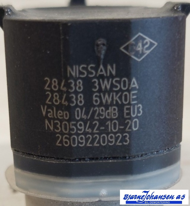 Parkeringssensor foran til Nissan Leaf 2018-->> (Type II) (NISSAN|284386WK0E|)