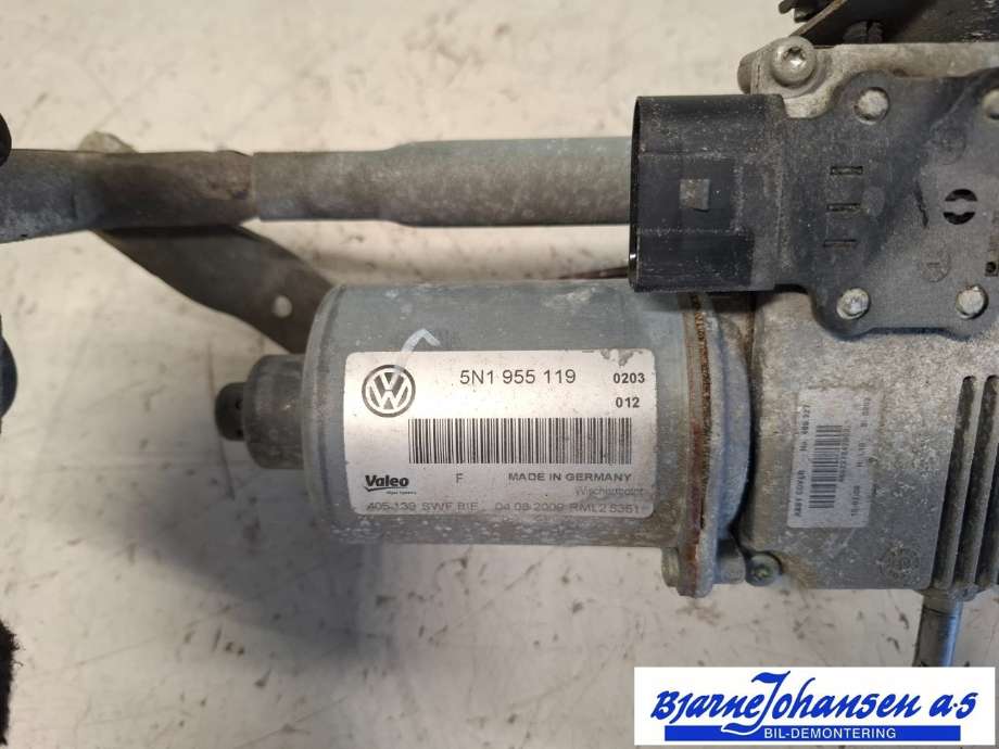 Viskeroverføring til VW Tiguan 2007-2011 (Type I, Fase 1) (VOLKSWAGEN|5N1955023A|5N1955023F|5N1955119)