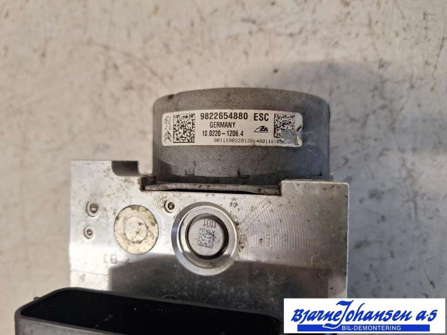 ABS sentral til Peugeot 2008 2013-2019 (Type I)  (PEUGEOT|1674177680|1636317680|9822654880)
