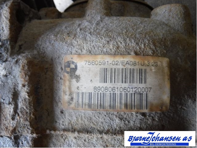 Kardang klokke bak til BMW 5-Serie 2003-2010 (E60/E61) (E60/E61) (33107560592|)