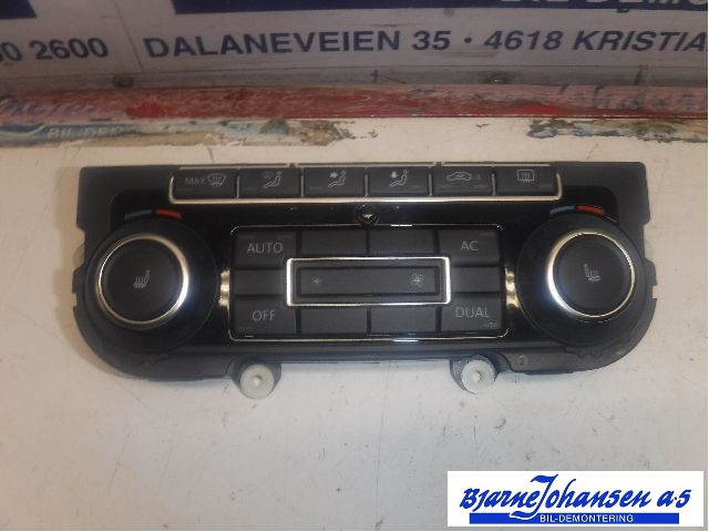 Varmeapparat betjening til VW Passat, 2011-2015 (B7) (B7) (VOLKSWAGEN|5K0907044GK)