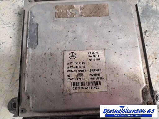 Styreenhet motor til Mercedes E-Klasse 2009-2013 (Fase 1) (W212) (W212) (MERCEDES|A6511500126|)