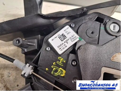 Låsekasse høyre bak til Ford Focus 2014-2018 (Type III, Fase 2) (FORD|BM5AA26412AH|2099457|)