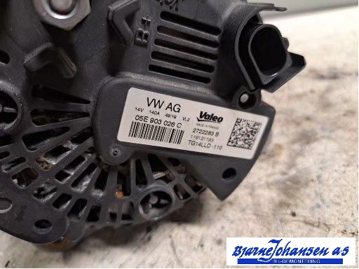 Dynamo til VW Polo 2017-2021 (Type VI, Fase 1) (VOLKSWAGEN|05E903026K||05E903026C)