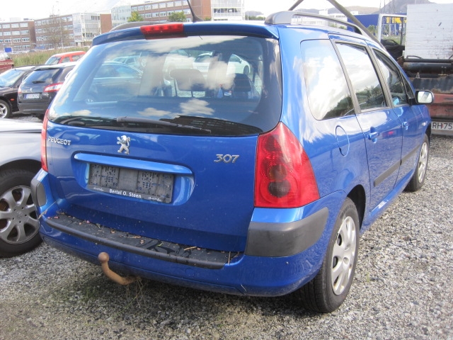 Peugeot 307 2001-2004 (Fase 1) , Motorkode: NFU, Girkassekode: 