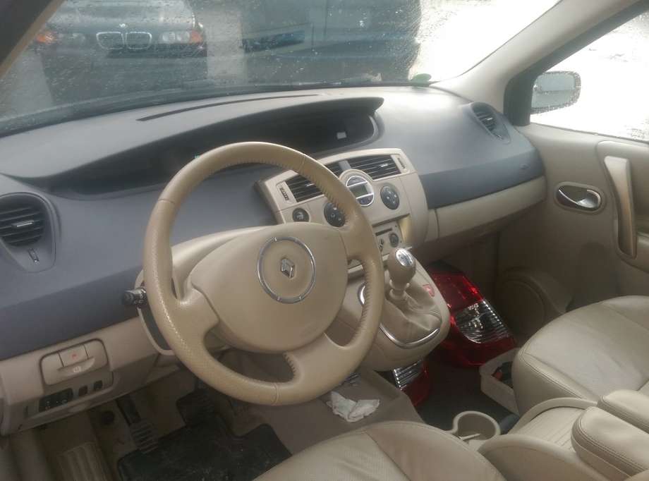 Renault Scenic 2003-2009 (Type II) , Motorkode: K9K-732, Girkassekode: 