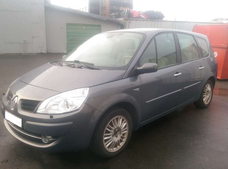 Renault Scenic 2003-2009 (Type II) , Motorkode: K9K-732, Girkassekode: 