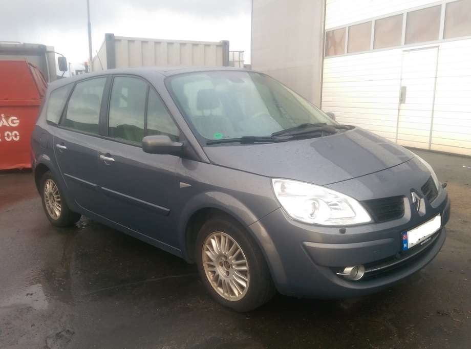 Renault Scenic 2003-2009 (Type II) , Motorkode: K9K-732, Girkassekode: 